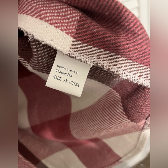 Plaid flannel jacket - Picture 3 of 5